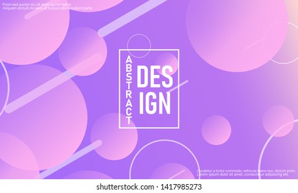 Abstract design vector. Conference invitation design template. Abstract background. Geometric elements. Trendy gradient poster. Vector illustration.