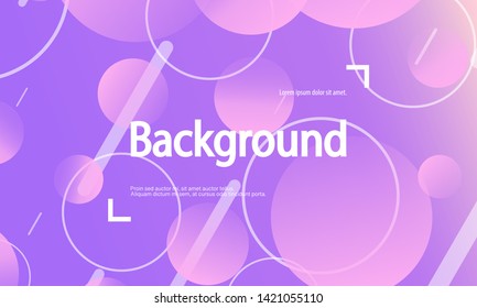 Abstract design vector. Conference invitation design template. Abstract background. Geometric elements. Trendy gradient poster. Vector illustration.