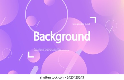 Abstract design vector. Conference invitation design template. Abstract background. Geometric elements. Trendy gradient poster. Vector illustration.