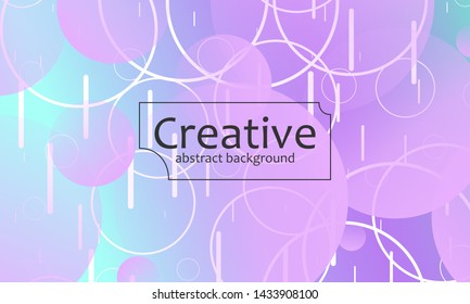 Abstract design vector. Conference invitation design template. Creative background. Geometric elements. Trendy gradient poster. Vector illustration.