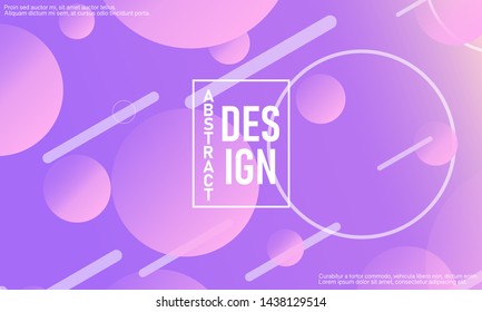 Abstract design vector. Conference invitation design template. Abstract background. Geometric elements. Trendy gradient poster. Vector illustration.