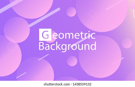 Abstract design vector. Conference invitation design template. Violet background. Geometric elements. Trendy gradient poster. Vector illustration.