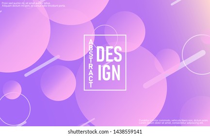 Abstract design vector. Conference invitation design template. Abstract background. Geometric elements. Trendy gradient poster. Vector illustration.