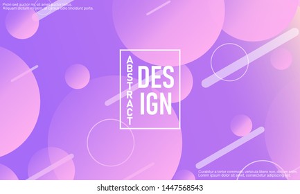 Abstract design vector. Conference invitation design template. Abstract background. Geometric elements. Trendy gradient poster. Vector illustration.