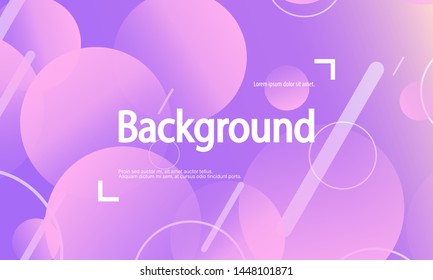 Abstract design vector. Conference invitation design template. Abstract background. Geometric elements. Trendy gradient poster. Vector illustration.