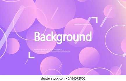 Abstract design vector. Conference invitation design template. Abstract background. Geometric elements. Trendy gradient poster. Vector illustration.