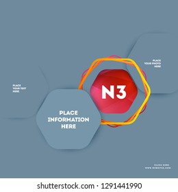 Abstract design of vector elements for graphic template. Modern black background. Colourful smooth lines for party, celebration, anniversary, festival