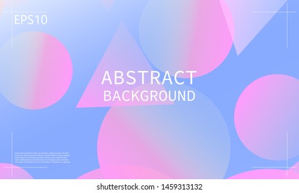Abstract design vector. Geometric background. Dynamic shapes composition. Vector illustration.