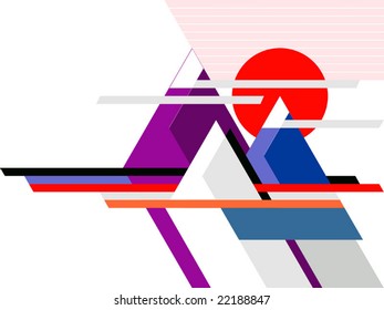 Abstract design. Vector illustration