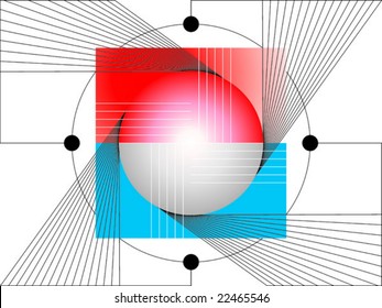 Abstract design. Vector illustration