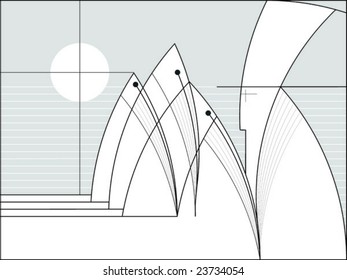 Abstract design. Vector illustration