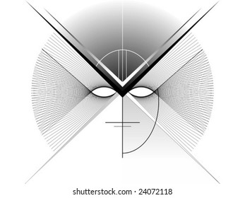 Abstract design. Vector illustration