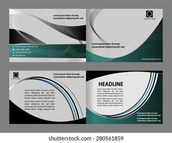 Abstract design vector template layout for magazine brochure flyer booklet cover  