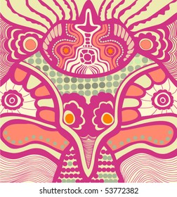 Abstract design, vector texture