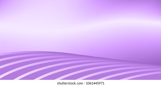 Abstract design violet 3D gradient background Vector for text messages.