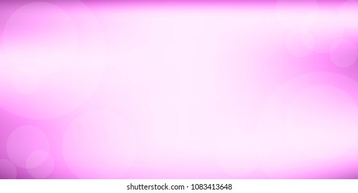 Abstract design violet gradient background Vector blur bokeh.