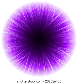 abstract design of violet magic portal gate