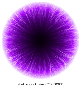 abstract design of violet magic portal gate