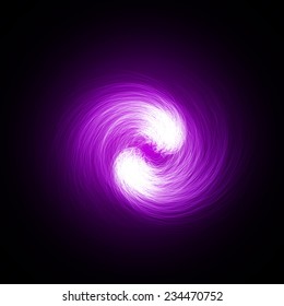 abstract design of violet magic spells.(vortex version)