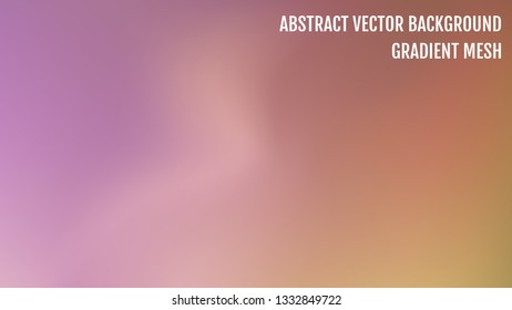 Abstract design violet and pink gradient background. Vector illustration for designers.