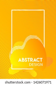 Abstract design wallpaper background social media post flat liquid fluid vector illustration