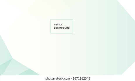 Plantilla de vector de fondo azul y blanco de diseño abstracto. Diseño web corporativo de gradiente de hexágono geométrico, ilustración vectorial de espacio en blanco