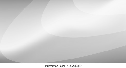 Abstract design, white, gray gradient background Vector illustration.