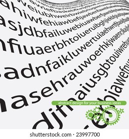 abstract design for your business ideas. character code