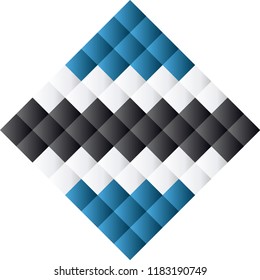 Abstract designs for Botswana.