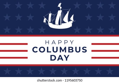 Abstract designs for columbus day.