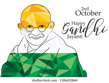 Abstract designs for gandhi jayanti.