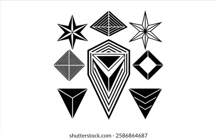 Abstract Designs And Geometric Variations