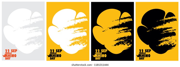 Abstract designs for Rhino international day.