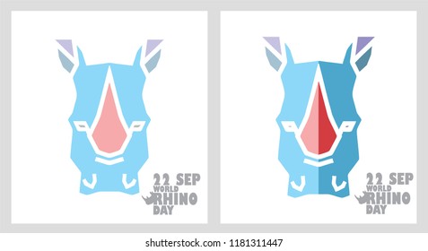 Abstract designs for Rhino international day.