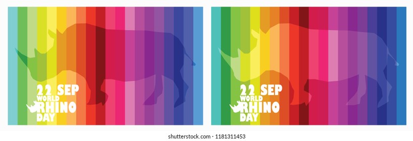 Abstract designs for Rhino international day.