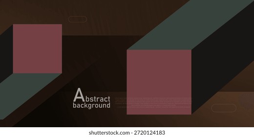Abstract diagonal background. Brown color concept geometric pattern element concept design. Futuristic banner style. Eps10 vector