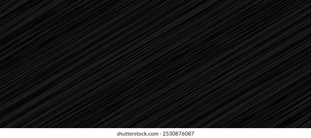 Listras negras diagonais abstratas formando um padrão elegante e minimalista. Ideal para fundos, projetos digitais ou projetos criativos modernos.