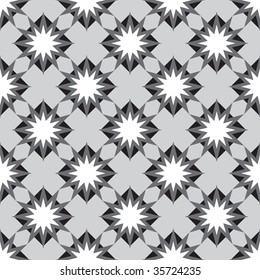 Abstract diagonal black and white background. Vector illustration