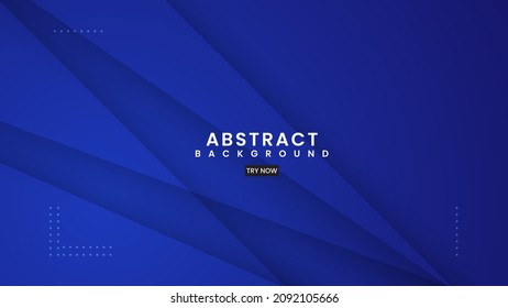 Abstract diagonal blue geometric background. dark blue gradation with Dynamic shape composition. futuristic concept for graphic design, background, web design, poster, banner, book, slideshow