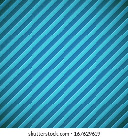 Resumen diagonal de rayas golpeadas fondo vectorial azul.