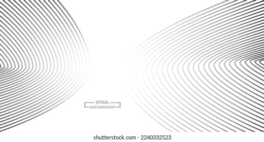 Abstract Diagonal curved striped background. Slanted wavy circle vector, showing line pattern. for your business