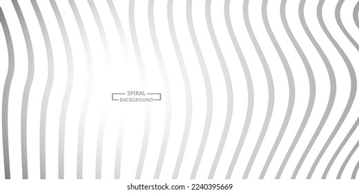 Resumen Diagonal curvada de fondo a rayas. Vector de círculo ondulado inclinado, que muestra el patrón de línea. para su negocio