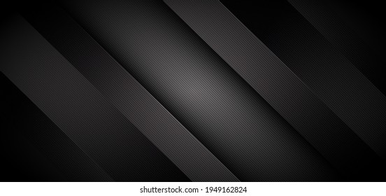 Abstract diagonal dark gradient stripe lines background. You can use for ad, poster, template, business presentation. Vector illustration
