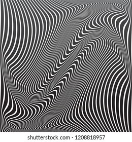 Abstract diagonal design. Lines texture. Vector art.