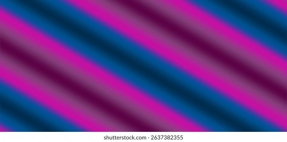 An abstract diagonal gradient background featuring vibrant magenta and teal stripes blending into purple tones.