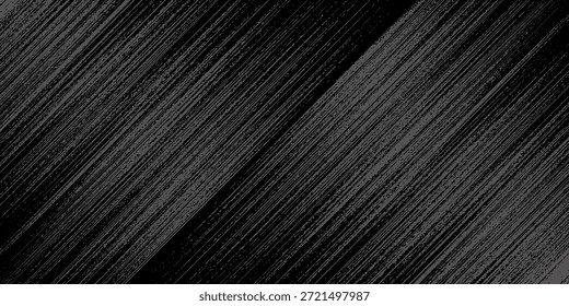 Textura grunge diagonal abstrata com efeito de linhas riscadas preto e cinza
