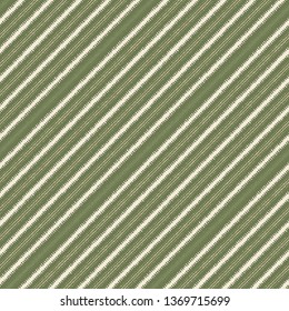 Abstract Diagonal Irregular Striped Textured Background. Seamless Pattern.