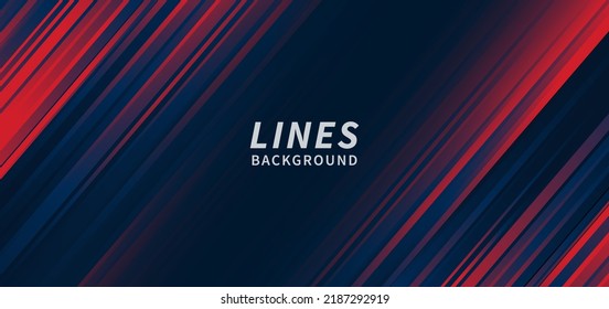 Abstract Diagonal Light Red And Blue Stripe Lines Background. You Can Use For Ad, Poster, Template, Business Presentation. Vector Illustration