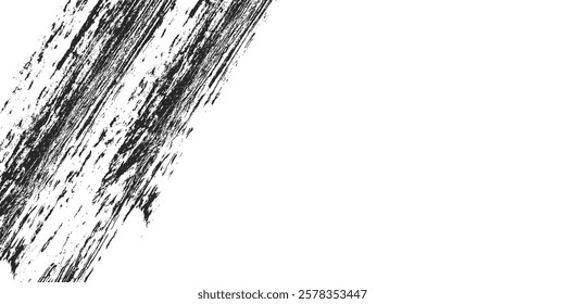 Abstract Diagonal Line Grunge Texture In White Background