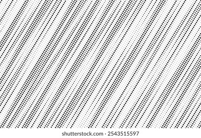 Fondo de semitono de línea diagonal Abstractas. Textura de ruido de grano desvanecido. Fondo de pantalla de arena blanco y negro. Fondo pixelado retro. Plantilla texturizada de Diseño gráfico de Vector